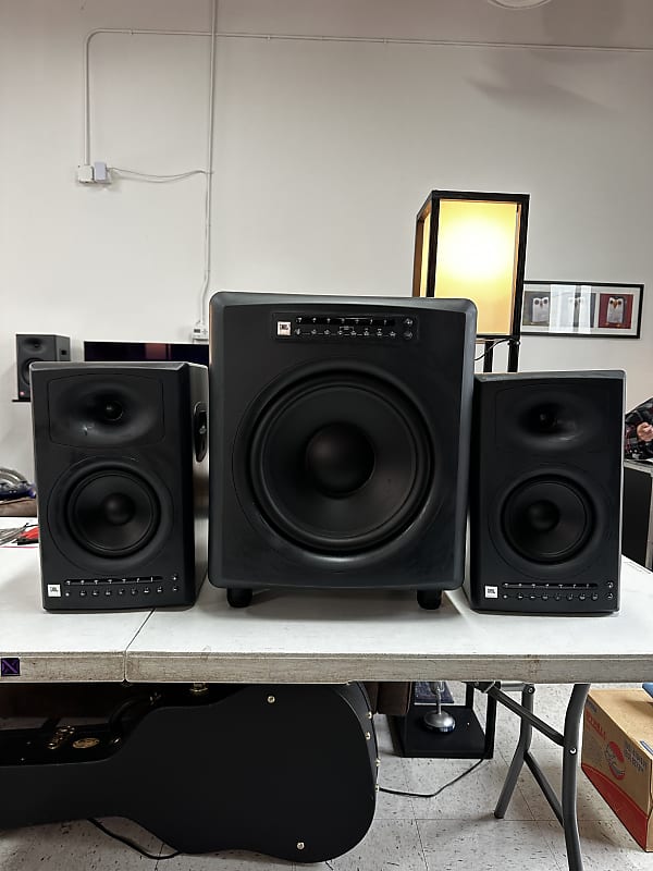 JBL LSR Studio Monitor + Subwoofer Set Reverb