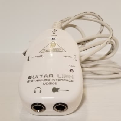 Behringer Guitar Link UCG102 Guitar-to-USB Interface with Original Packaging image 1