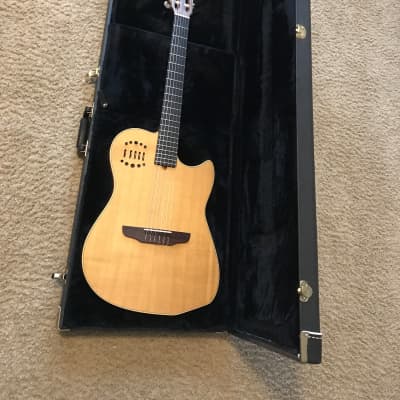 Godin Multiac Nylon Duet acoustic-electric guitar 1996 made in Canada in mint condition for sale