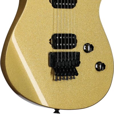 EVH Wolfgang WG Standard Electric Guitar, Gold Sparkle image 8