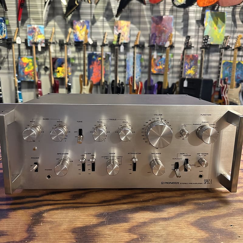 Pioneer Spec-1 Preamp Rackmount Professional Home Audio Unit