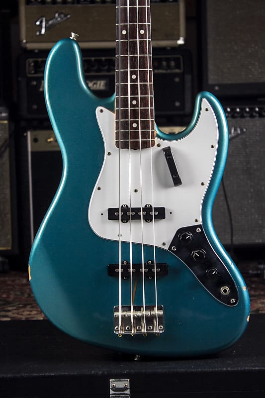 Japan Fender Jazz Bass JB62 MH 1998 Lake placid blue | Reverb Brazil