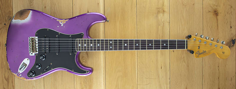 Fender Custom Shop 67 Strat HSS Heavy Relic, Purple Metallic