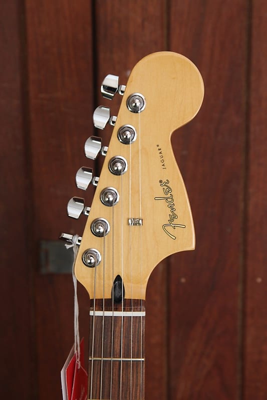 Fender Player Series Jaguar PF Black Electric Guitar | Reverb