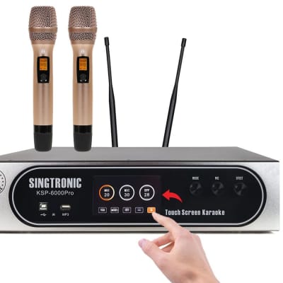 Singtronic Complete 6000W Karaoke System w/ Digital Touch Screen & Bluetooth image 2