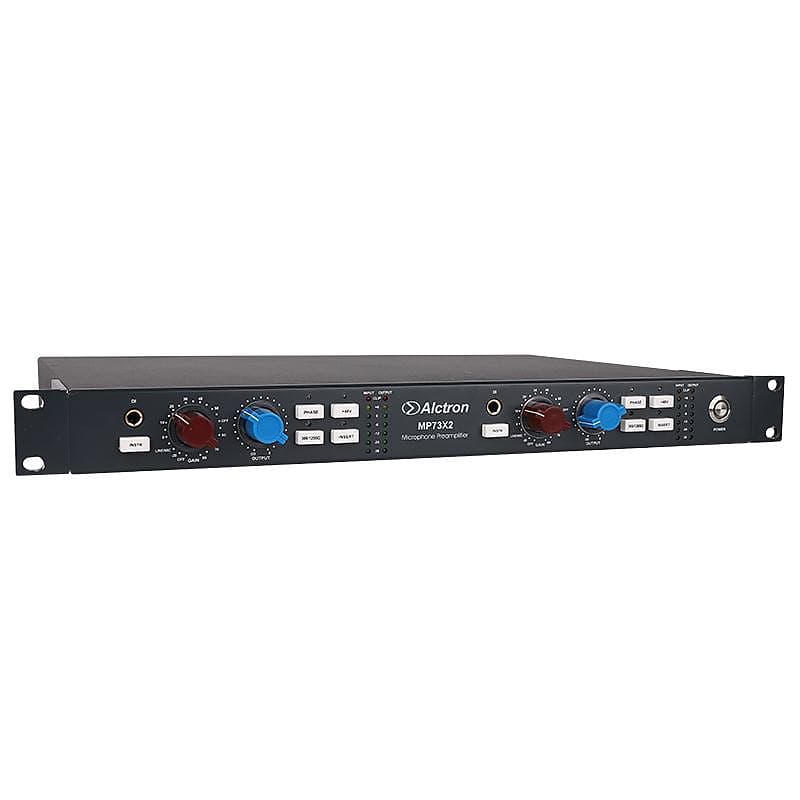 Alctron MP73X2 2-Channel Dual 1073 Microphone Preamp image 1