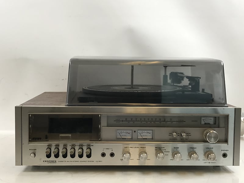 Pioneer Centrex KH-5511 Turntable Recording Cassette AM/FM Stereo System