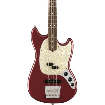Fender American Performer Mustang Bass, Rosewood, Aubergine for sale