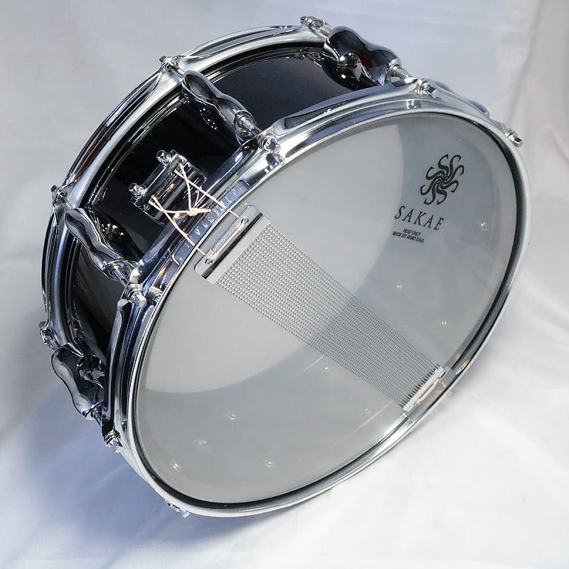 sakae SDM1455BR スネアドラム 遂に完成！SAKAEからメタルスネア発売！ブラックニッケル