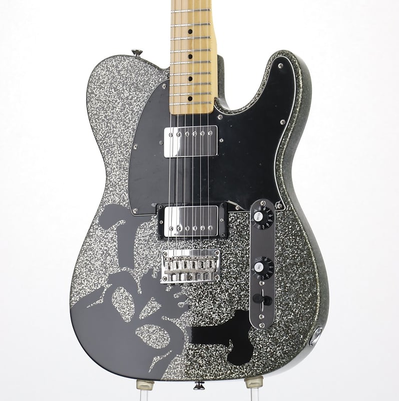 Squier by Fender HARUNA TELECASTER Skullsilver Dark Silver Sparkle  (S/N:ICS14025824) (06/12)