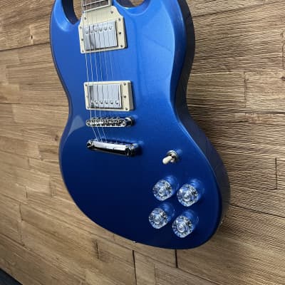 Epiphone SG Muse Electric Guitar - Radio Blue Metallic 7lbs 1oz.  New! image 7