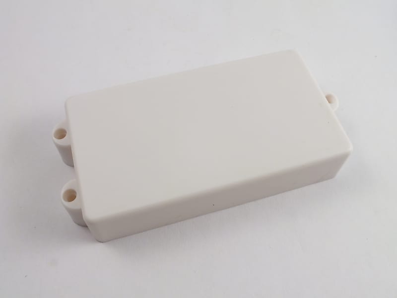 Pickup Cover Closed White for STINGRAY BASS style guitars Reverb