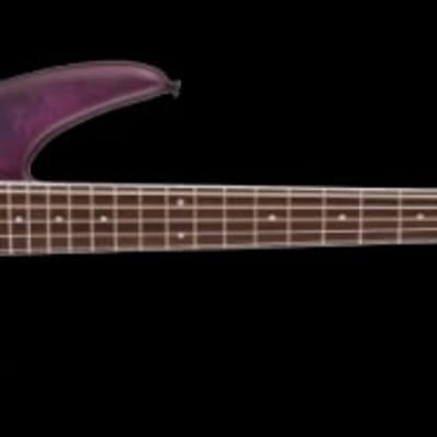 Jackson X Series Spectra Bass SBXP V - Transparent Purple Burst image 2