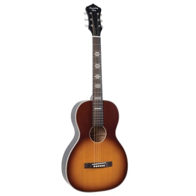 USED Recording King - Dirty 30s Series 7 - RPS-7-TS - Parlor Acoustic-Electric Guitar - Tobacco Sunburst image 2