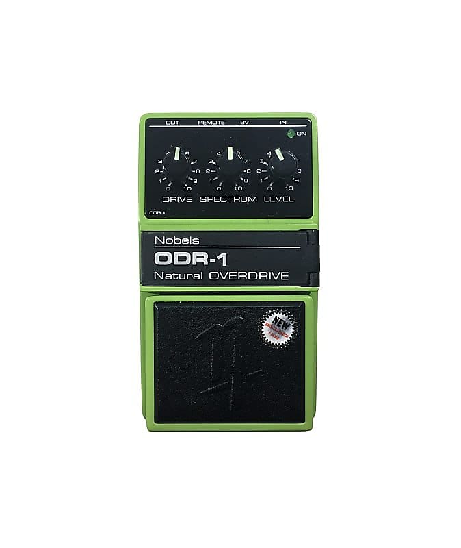 Nobels Overdrive Guitar Effect Pedal ODR-1 BC Green New Bass Cut Switch image 1