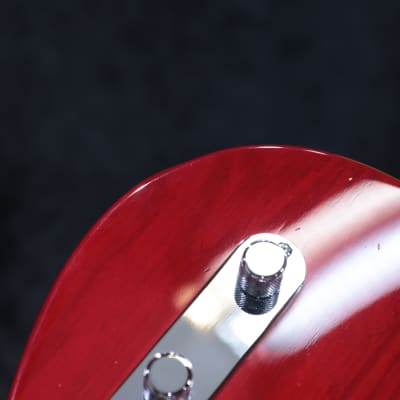 Fender American Professional Telecaster Crimson Red Transparent Electric Guitar w/Case image 16