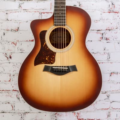 Taylor - 214ce-K SB - Left-Handed Acoustic-Electric Guitar - Layered Koa Back and Sides - Tropical Mahogany Neck - Sunburst image 1