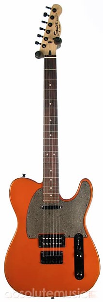 Fender Squier Bullet Telecaster HS Metallic Orange with Black Hardware