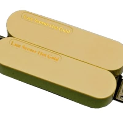 Lace Sensor Hot Gold Dually Neck or Bridge Humbucker 19.2k - Cream image 1