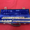 Gemeinhardt 3SHB Open-Hole Flute with B-Foot c. 1985 Silver-Plated