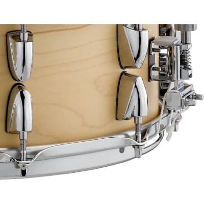 Yamaha Tour Custom Maple Snare Drum 14 x 5.5 in. Butterscotch Satin image 2