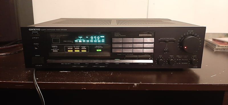 Onkyo Tx-82 1987 Black | Reverb