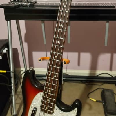 Vintage Fender Mustang Bass 1974 Sunburst image 6