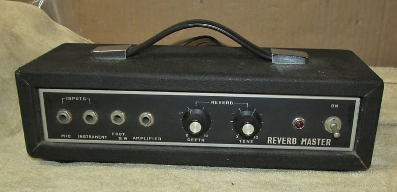 Vintage Reverb Master Spring Reverb Unit Made in Japan | Reverb