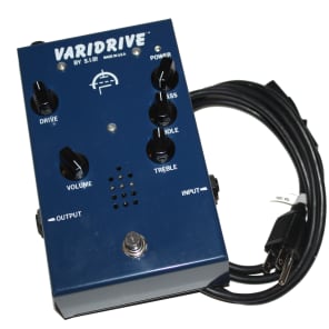 【希少品】SIB VARIDRIVE ギターエフェクター S.I.B. Varidrive 12ax7 Tube Overdrive Pedal in Blue | Reverb