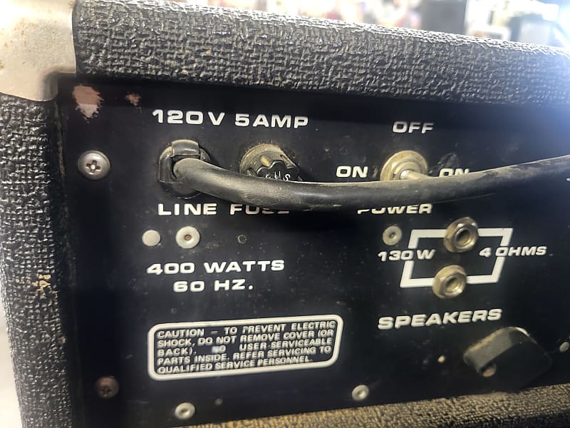 Peavey Standard Series 260 130-Watt Guitar / Bass Head | Reverb