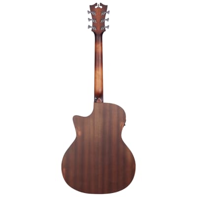 D'Angelico DAPLSG200AGDCP Premier Gramercy LS Acoustic Electric Guitar, Mahogany image 2