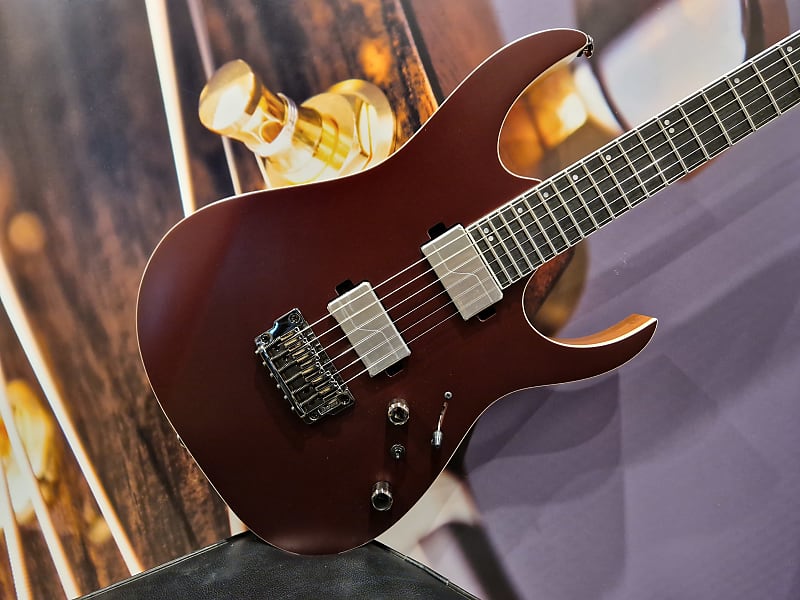 Ibanez RG5121-BCF Prestige E-Guitar 6 String - Burgundy Metallic Flat + Case M20RG image 1