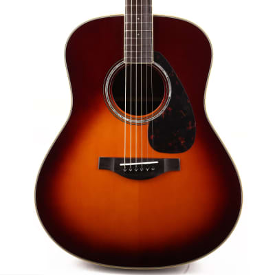 Yamaha LL6 ARE Original Jumbo Acoustic Electric Guitar - Brown Sunburst