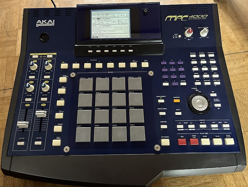 Akai MPC4000 Music Production Center 2002 - 2007 - Blue image 1