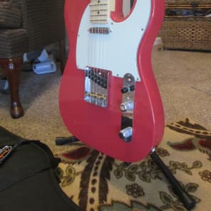 Mint Cond, Limited Run Fiesta Red American Special Telecaster, Perfect! image 2