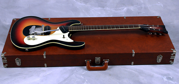 Mosrite Joe Maphis 1959 sunburst; rare set-neck, side-jack