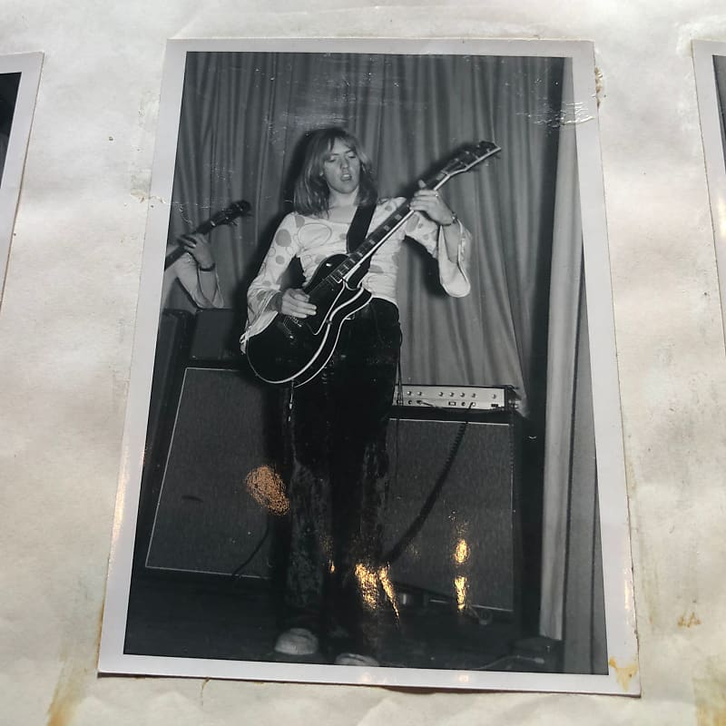 Gibson Les Paul Custom USED BY MICK RONSON DAVID BOWIE ZIGGY Gibson Les Paul Custom USED BY MICK RONSON DAVID BOWIE ZIGGY