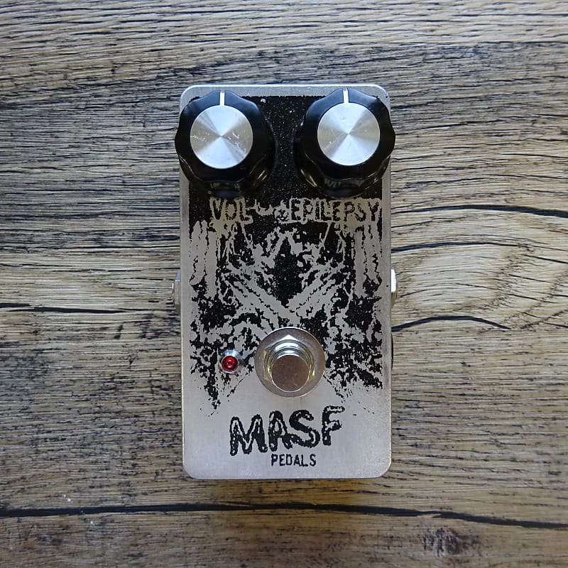 MASF Pedals Epilepsy Extreme Fuzz Distortion with Noise Oscillator RARE