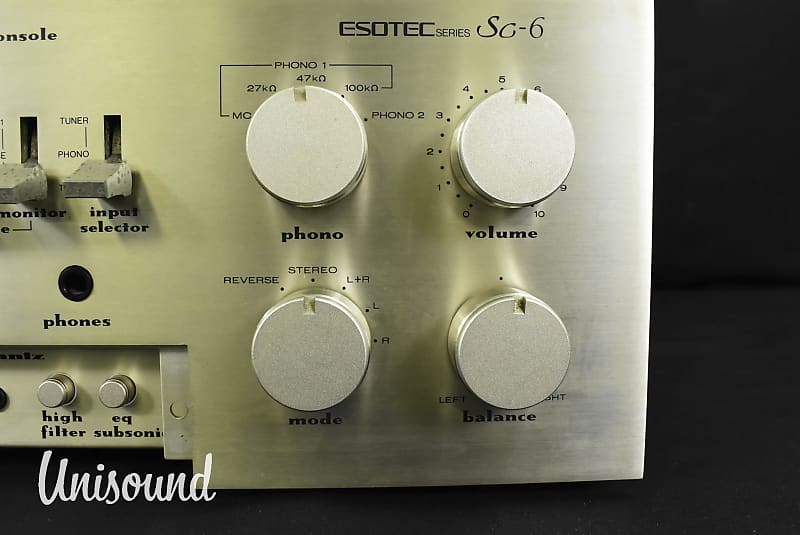 Marantz SC-6 Stereo Console Control Amplifier in Excellent