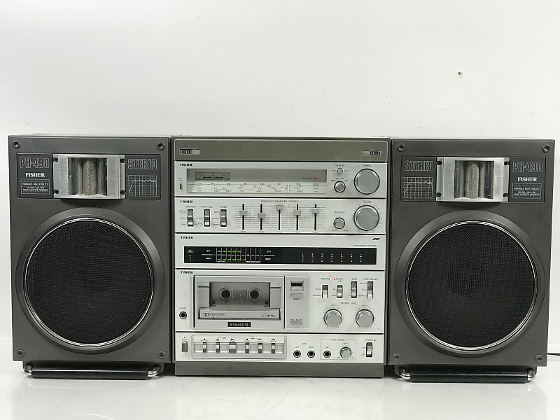 Fisher PH 490K Stereo Boombox Vintage