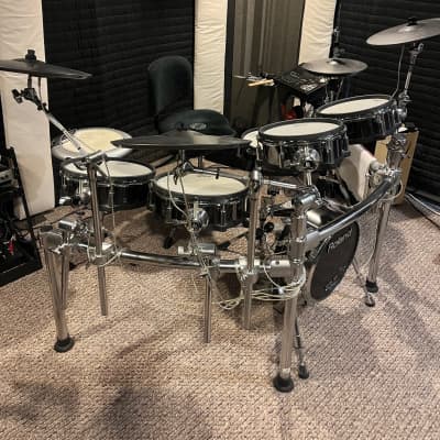 Roland TD-30KV V-Drum Kit with Mesh Pads 2015 - Chrome