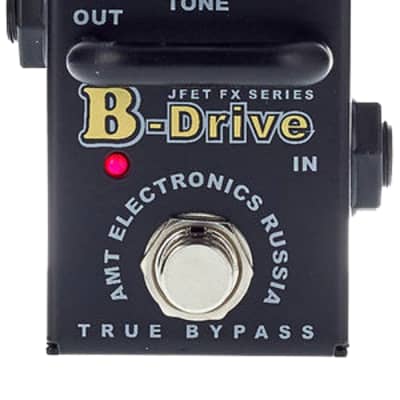 AMT Electronics B-Drive Jfet Fx Series Mini Effects Pedal Emulates Bogner image 3