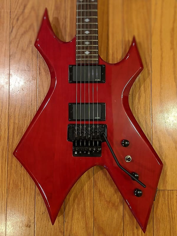 B.C. Rich NJ Series Warlock W/Active EMG 81/85 Pickups | Reverb