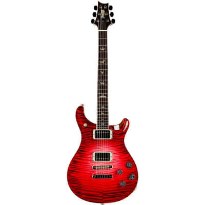 PRS Private Stock McCarty 594 PS Grade Maple Top & African Blackwood Fretboard with Pattern Vintage Neck Blood Red Glow image 3