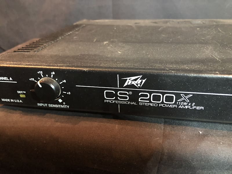 Peavey CS200X. One rack space power amp. Made in USA | Reverb Peavey CS200X. One rack space power amp. Made in USA | Reverb