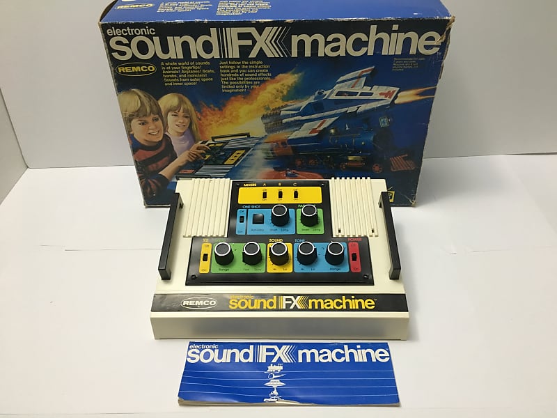 Remco Electronic Sound FX Machine Vintage Analog Synthesizer 1979