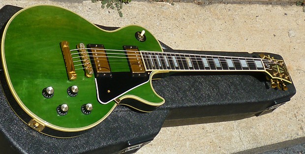 Gibson les paul store custom green