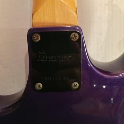Ibanez EX series electric Guitar 1990 Purple image 8