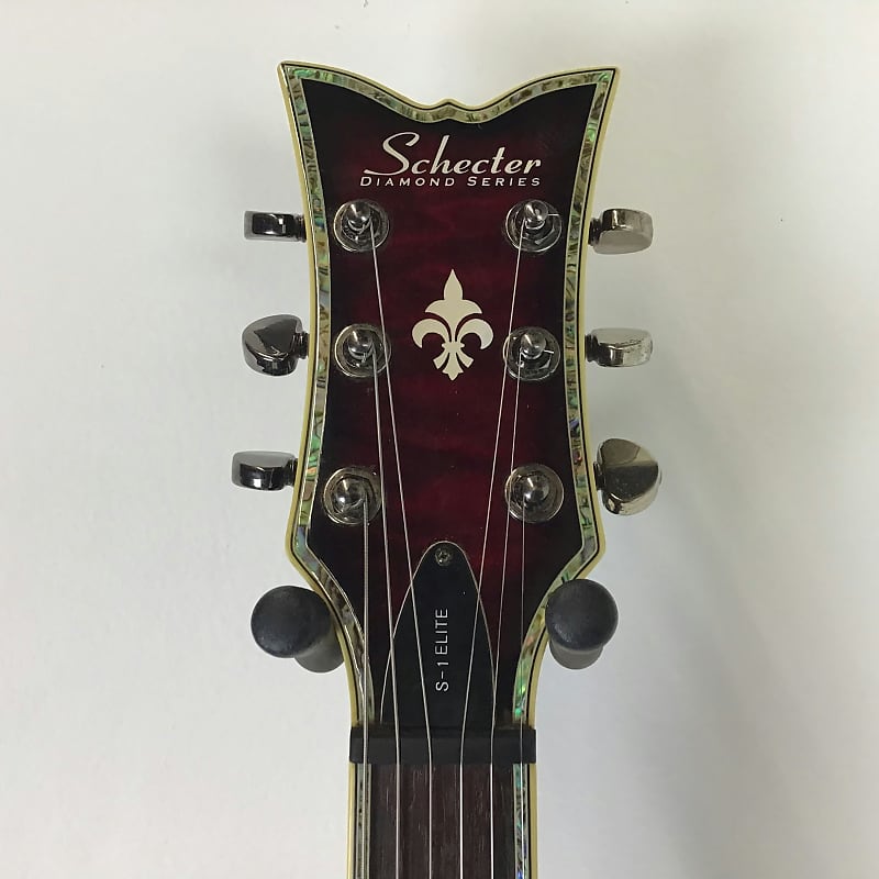 Used Schecter S-1 ELITE Electric Guitars Red