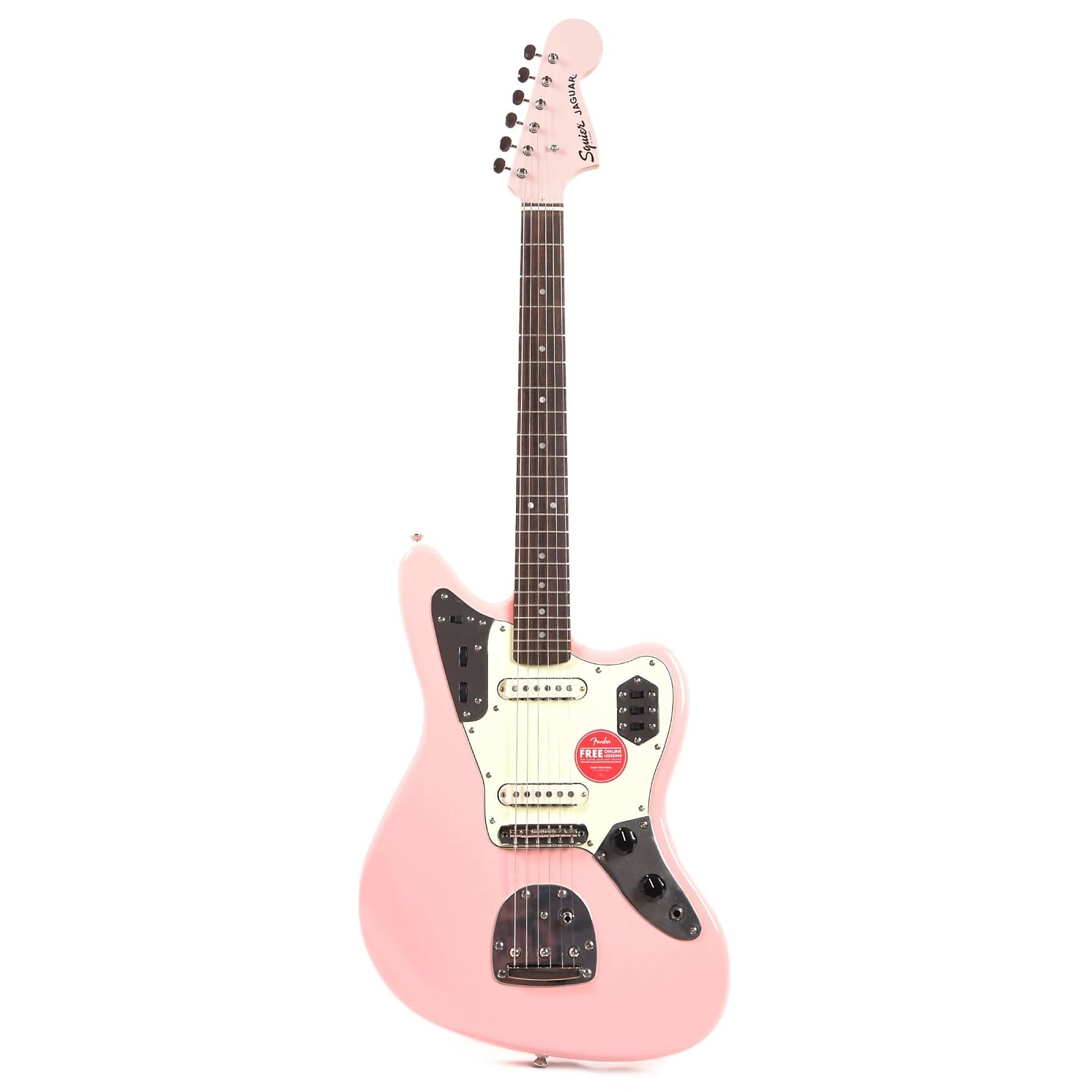 Squier Classic Vibe 60 Jaguar Shell PinkCont